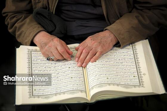 گزارش تصویری | مراسم چهلمین روز شهادت رهبر شهید انقلاب اسلامی در حرم مطهر رضوی