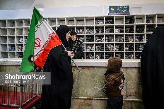 گزارش تصویری | مراسم چهلمین روز شهادت رهبر شهید انقلاب اسلامی در حرم مطهر رضوی