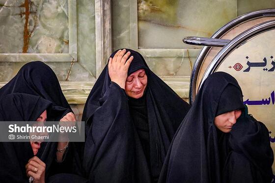 گزارش تصویری | مراسم چهلمین روز شهادت رهبر شهید انقلاب اسلامی در حرم مطهر رضوی