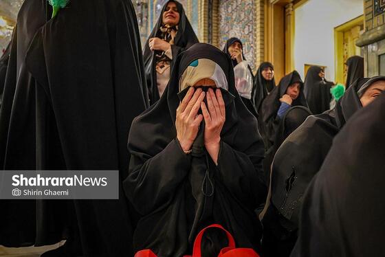 گزارش تصویری | مراسم چهلمین روز شهادت رهبر شهید انقلاب اسلامی در حرم مطهر رضوی