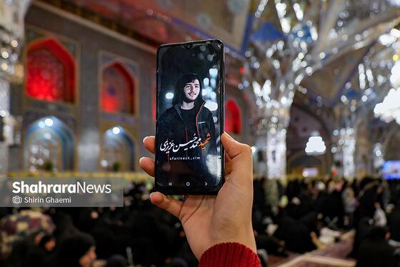 گزارش تصویری | مراسم چهلمین روز شهادت رهبر شهید انقلاب اسلامی در حرم مطهر رضوی