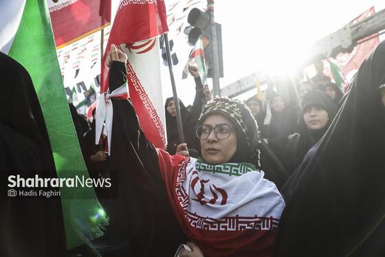 گزارش تصویری | مراسم چهلمین روز شهادت رهبر شهید انقلاب اسلامی در مشهد ۱