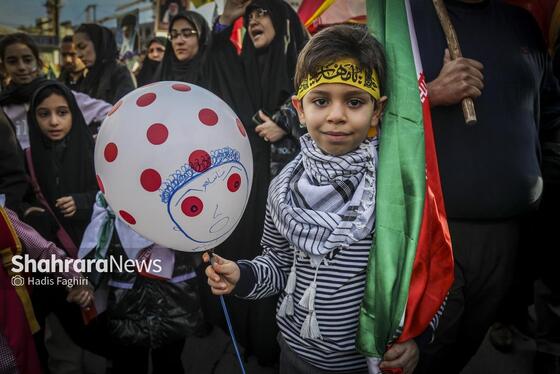 گزارش تصویری | مراسم چهلمین روز شهادت رهبر شهید انقلاب اسلامی در مشهد ۱