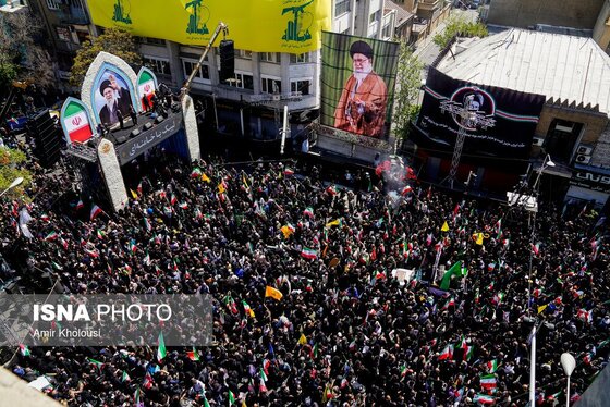 گزارش تصویری | مراسم اربعین رهبر شهید انقلاب در تهران