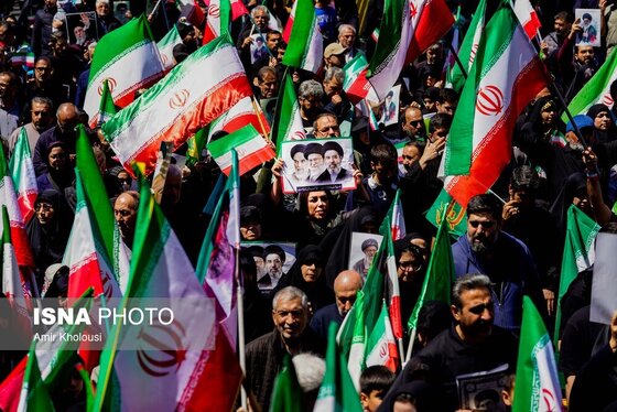 گزارش تصویری | مراسم اربعین رهبر شهید انقلاب در تهران