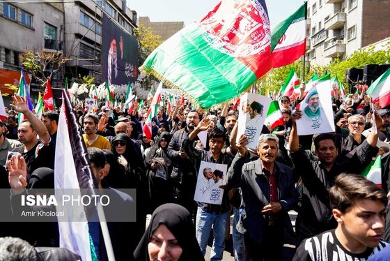 گزارش تصویری | مراسم اربعین رهبر شهید انقلاب در تهران
