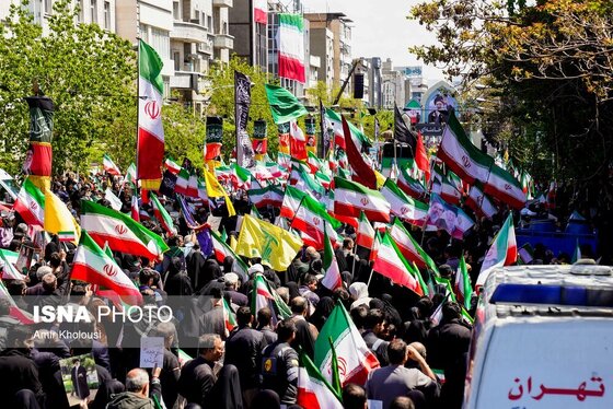 گزارش تصویری | مراسم اربعین رهبر شهید انقلاب در تهران