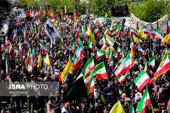 گزارش تصویری | مراسم اربعین رهبر شهید انقلاب در تهران