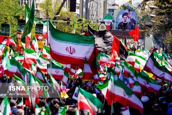 گزارش تصویری | مراسم اربعین رهبر شهید انقلاب در تهران