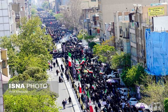 گزارش تصویری | مراسم اربعین رهبر شهید انقلاب در تهران