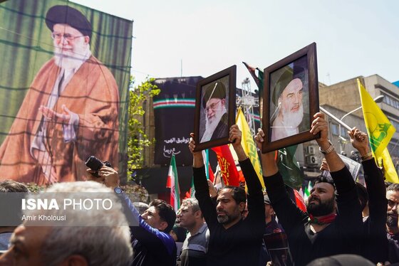 گزارش تصویری | مراسم اربعین رهبر شهید انقلاب در تهران