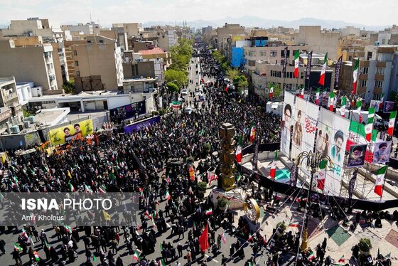گزارش تصویری | مراسم اربعین رهبر شهید انقلاب در تهران