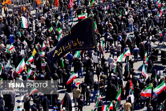 گزارش تصویری | مراسم اربعین رهبر شهید انقلاب در تهران