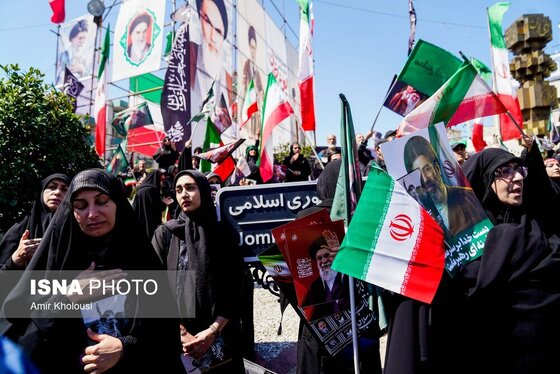 گزارش تصویری | مراسم اربعین رهبر شهید انقلاب در تهران