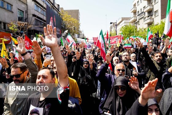 گزارش تصویری | مراسم اربعین رهبر شهید انقلاب در تهران