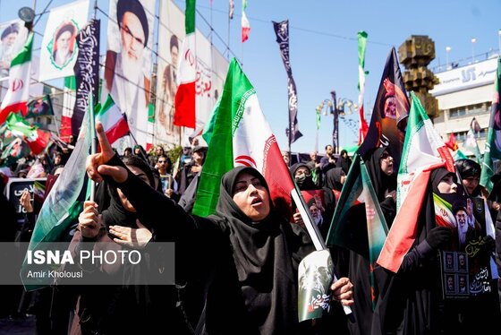 گزارش تصویری | مراسم اربعین رهبر شهید انقلاب در تهران