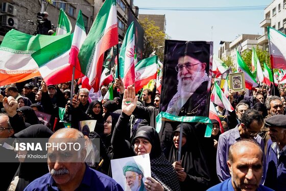 گزارش تصویری | مراسم اربعین رهبر شهید انقلاب در تهران