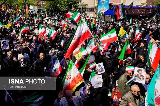 گزارش تصویری | مراسم اربعین رهبر شهید انقلاب در تهران