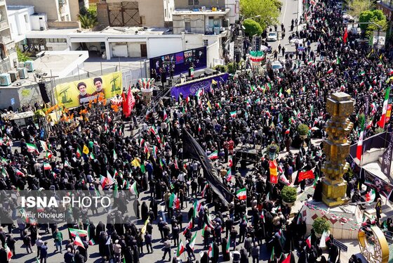 گزارش تصویری | مراسم اربعین رهبر شهید انقلاب در تهران