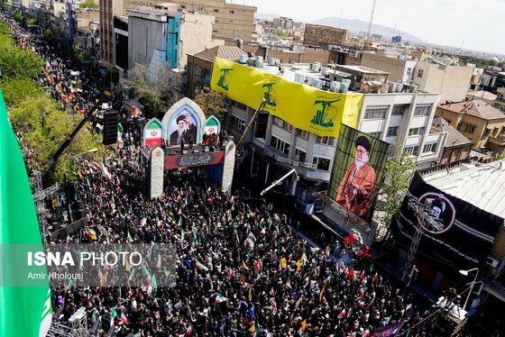 گزارش تصویری | مراسم اربعین رهبر شهید انقلاب در تهران