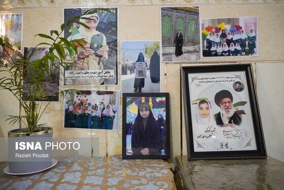 گزارش تصویری | میناب؛ چهلمین روز شهادت دانش‌آموزان مدرسه شجره طیبه