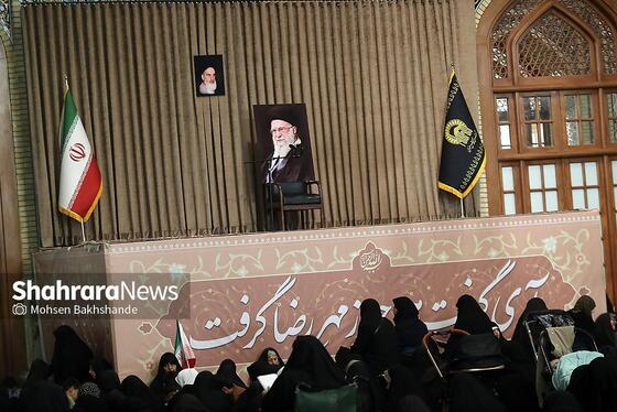 گزارش تصویری | مراسم چهلمین روز شهادت رهبر شهید انقلاب اسلامی در حرم مطهر رضوی