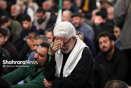 گزارش تصویری | مراسم چهلمین روز شهادت رهبر شهید انقلاب اسلامی در حرم مطهر رضوی