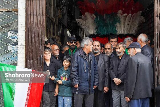 گزارش تصویری | مراسم چهلمین روز شهادت رهبر شهید انقلاب اسلامی در مشهد ۲