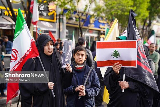 گزارش تصویری | مراسم چهلمین روز شهادت رهبر شهید انقلاب اسلامی در مشهد ۲