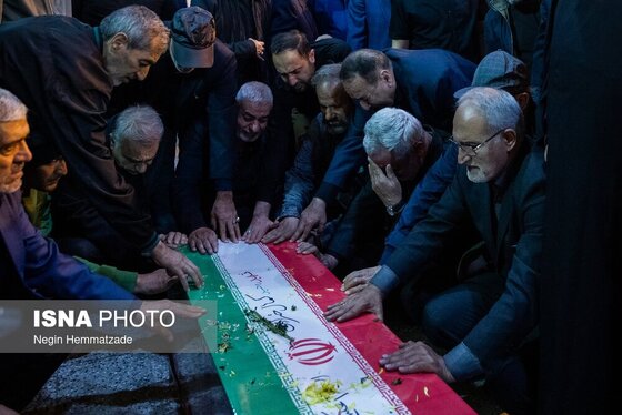 گزارش تصویری | مراسم خاکسپاری پیکر شهید کمال خرازی