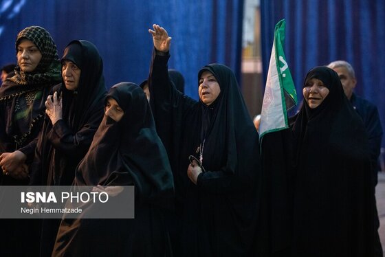 گزارش تصویری | مراسم خاکسپاری پیکر شهید کمال خرازی