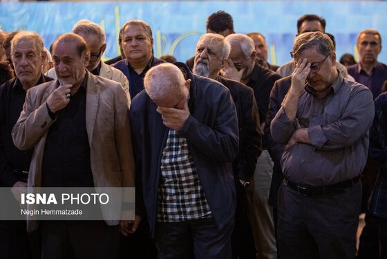 گزارش تصویری | مراسم خاکسپاری پیکر شهید کمال خرازی