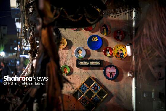 گزارش تصویری | اطفای حریق در بازار گل مشهد