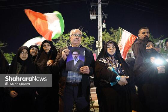 گزارش تصویری | چهل و یکمین شب حضور حماسی مردم مشهد