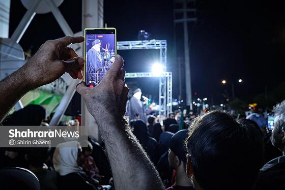 گزارش تصویری | چهل و یکمین شب حضور حماسی مردم مشهد
