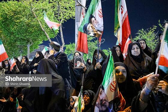 گزارش تصویری | چهل و یکمین شب حضور حماسی مردم مشهد