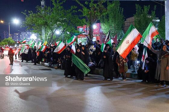 گزارش تصویری | چهل و یکمین شب حضور حماسی مردم مشهد