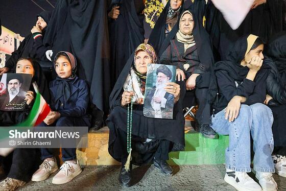 گزارش تصویری | چهل و یکمین شب حضور حماسی مردم مشهد