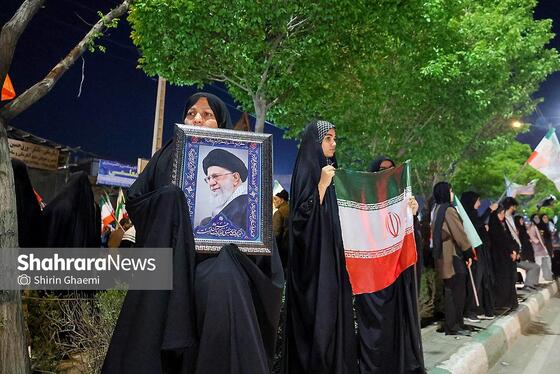 گزارش تصویری | چهل و یکمین شب حضور حماسی مردم مشهد