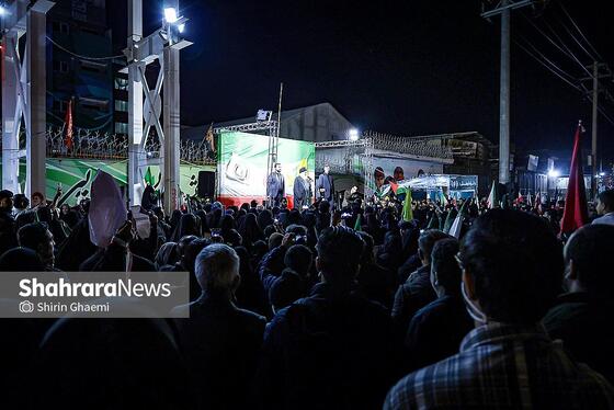 گزارش تصویری | چهل و یکمین شب حضور حماسی مردم مشهد