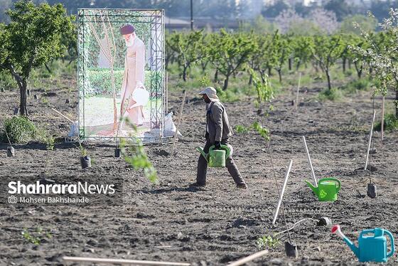 گزارش تصویری | پویش ملی نهال امید با حضور تولیت آستان قدس رضوی