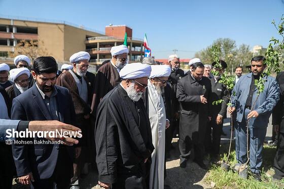 گزارش تصویری | پویش ملی نهال امید با حضور تولیت آستان قدس رضوی