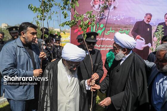 گزارش تصویری | پویش ملی نهال امید با حضور تولیت آستان قدس رضوی