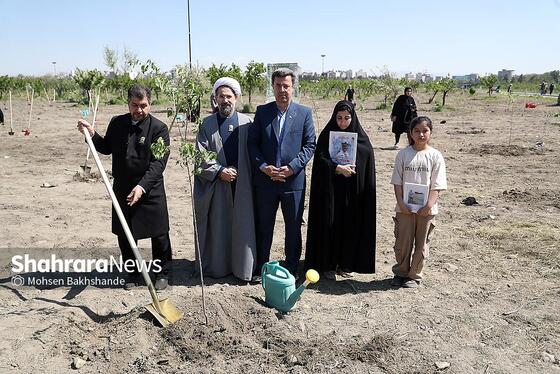 گزارش تصویری | پویش ملی نهال امید با حضور تولیت آستان قدس رضوی