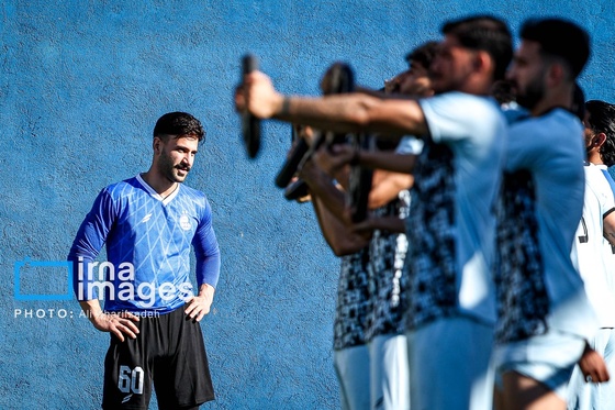 گزارش تصویری | تمرین تیم فوتبال استقلال