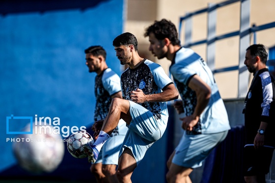 گزارش تصویری | تمرین تیم فوتبال استقلال