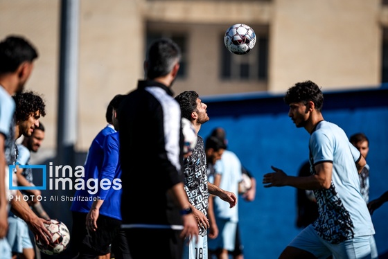 گزارش تصویری | تمرین تیم فوتبال استقلال