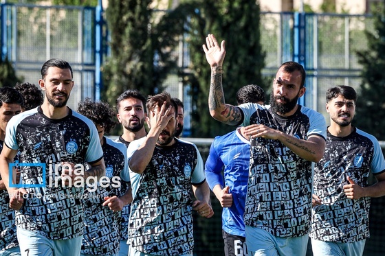 گزارش تصویری | تمرین تیم فوتبال استقلال