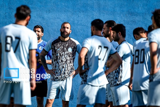 گزارش تصویری | تمرین تیم فوتبال استقلال