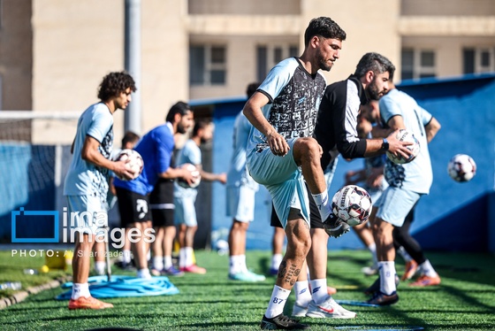 گزارش تصویری | تمرین تیم فوتبال استقلال